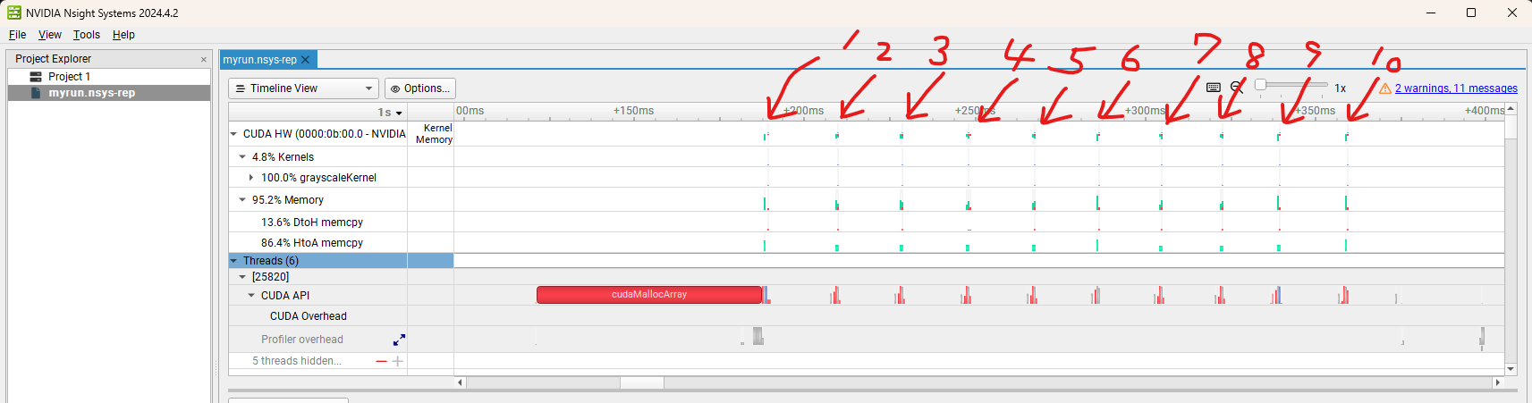 nsight result 1