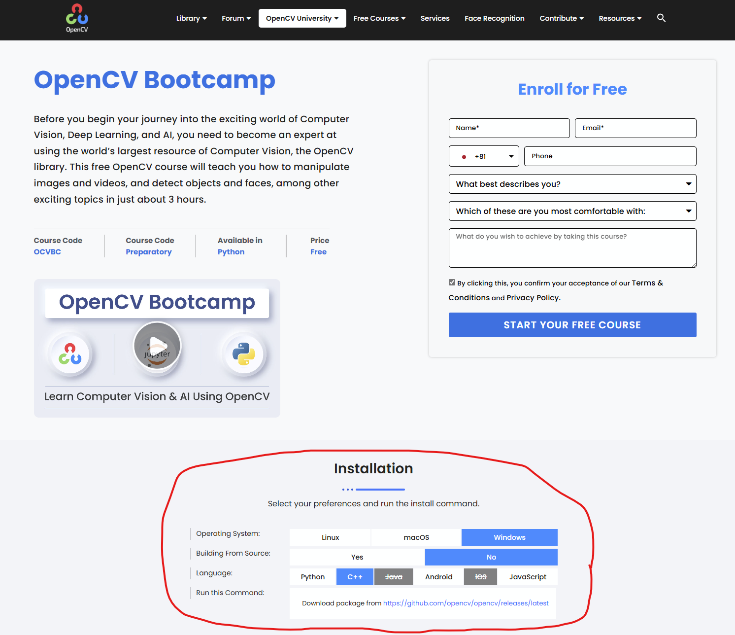 opencv